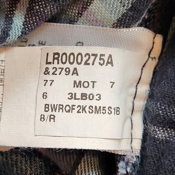 L.L. Bean Jeans Womens 8/R Dark Wash Original Fit Flannel High Waist 100% Cotton - Picture 7 of 7